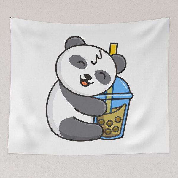 Item preview, Panda Bubble Tea designed and sold by antevasinart.