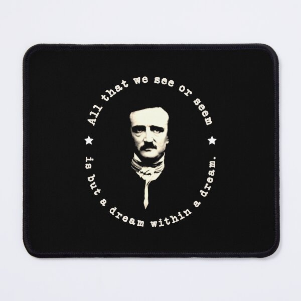 Item preview, Edgar Allan Poe Art Gift Fan designed and sold by SampoKataja.