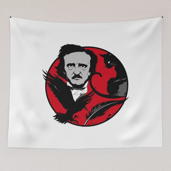 Item preview, Edgar Allan Poe Bird Vintage Gift Men designed and sold by SampoKataja.