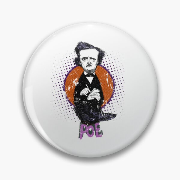 Item preview, Edgar Allan Poe Bird FanArt Gift designed and sold by SampoKataja.