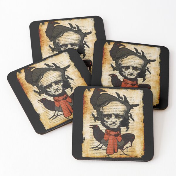 Item preview, Edgar Allan Poe Black Bird FanArt designed and sold by SampoKataja.