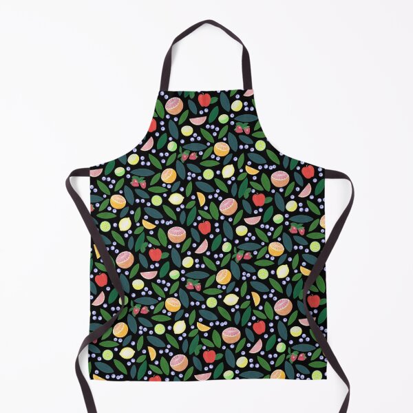 Item preview, Mixed Fruit with Grapefruit, Blueberries, Lemons, Limes, Apples, and Leaves designed and sold by IridescentSea.
