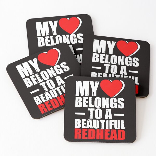 Item preview, Heart Belongs To Redhead Girlfriend Wife Husband Boyfriend designed and sold by TomGiantDesigns.