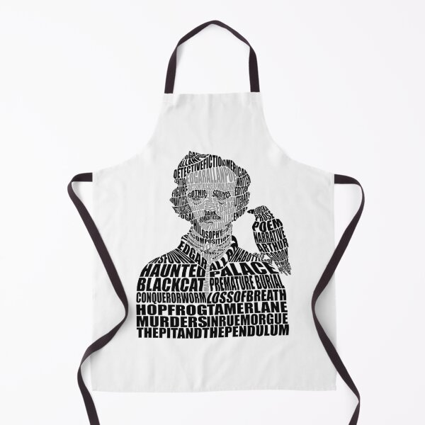 Item preview, Edgar Allan Poe Calligram Gift Fan designed and sold by SampoKataja.