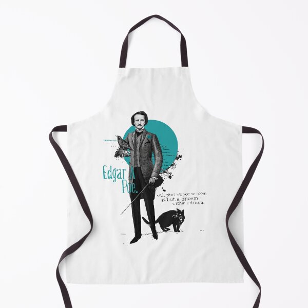 Item preview, Edgar Allan Poe Cat FanArt Gift designed and sold by SampoKataja.
