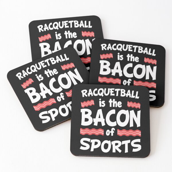 Item preview, Racquetball Is The Bacon Of Sports Funny Essential T-Shirt designed and sold by janlzmaude.