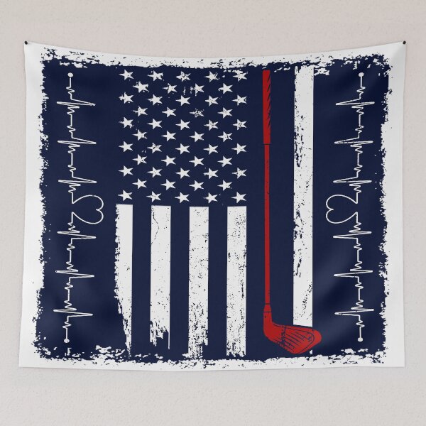 Item preview, Golf AMERICA FLAG designed and sold by AubreeFashion.