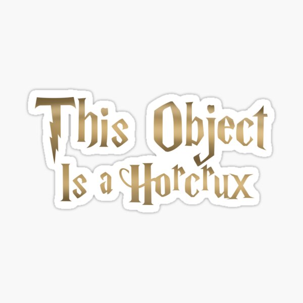 objets mortels Sticker