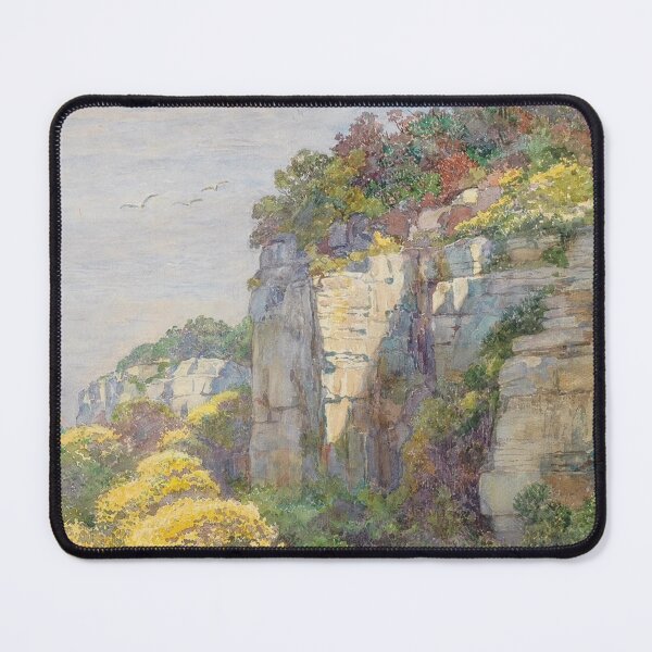 Item preview, Broom in Bloom on Brioni by Hugo Charlemont 1912 designed and sold by LoveSeasonz.