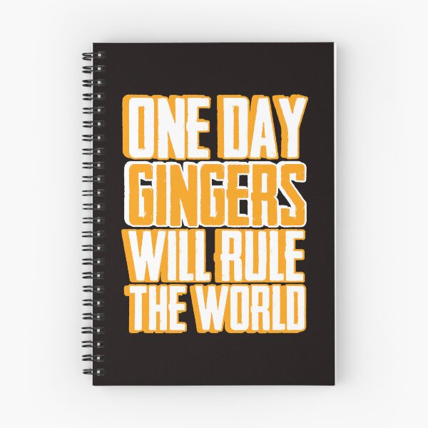 Item preview, Gingers Will Rule World Redhead Red Orange Haired designed and sold by TomGiantDesigns.