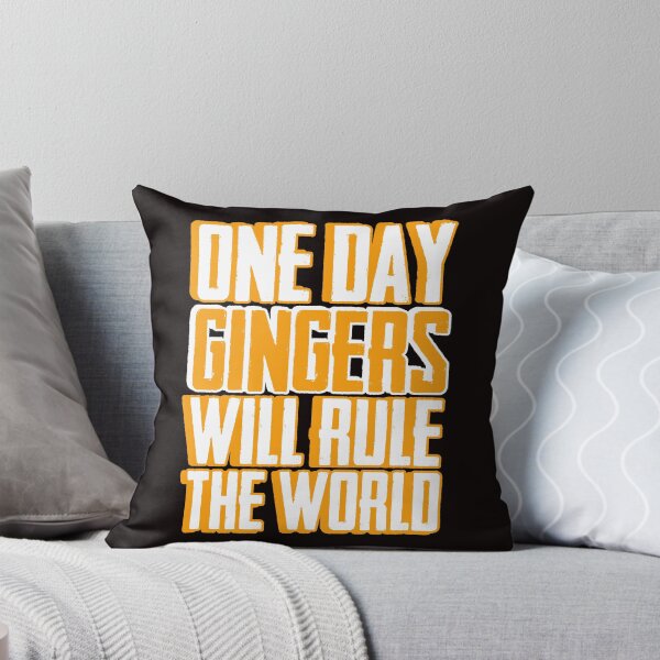 Item preview, Gingers Will Rule World Redhead Red Orange Haired designed and sold by TomGiantDesigns.