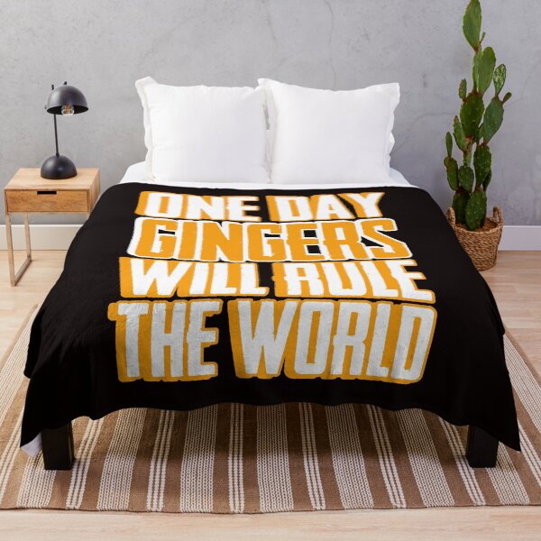 Item preview, Gingers Will Rule World Redhead Red Orange Haired designed and sold by TomGiantDesigns.