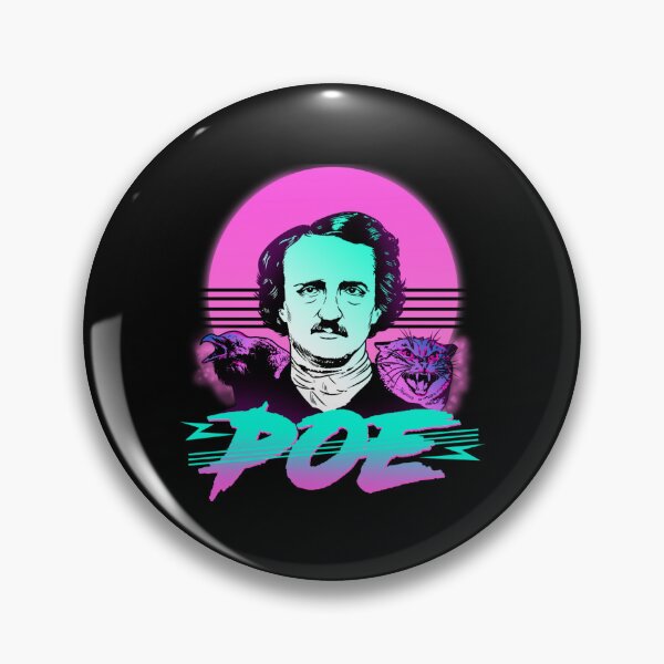 Artikelvorschau, Edgar Allan Poe Retrowave entworfen und verkauft von SampoKataja.