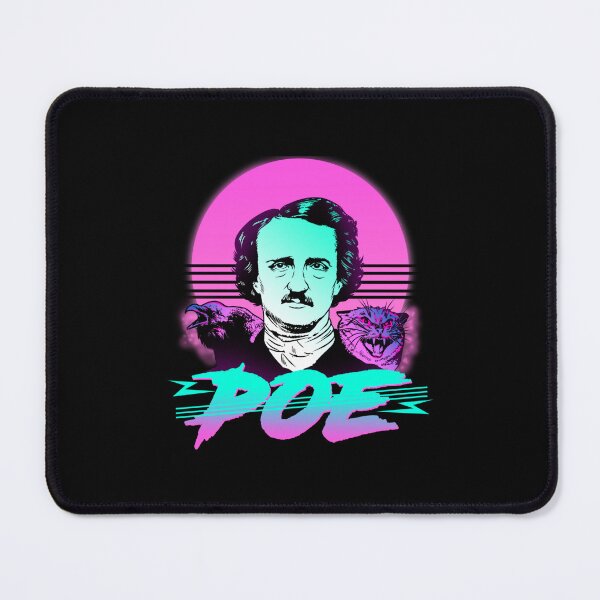Item preview, Edgar Allan Poe Retrowave designed and sold by SampoKataja.