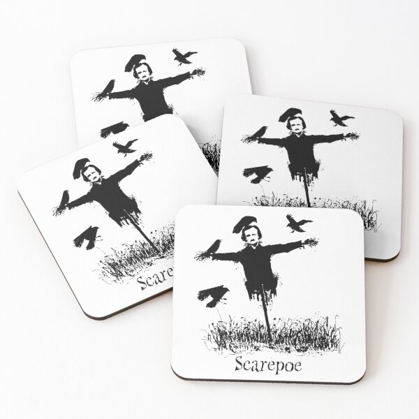 Item preview, Edgar Allan Poe Scarepoe Gift Men designed and sold by SampoKataja.
