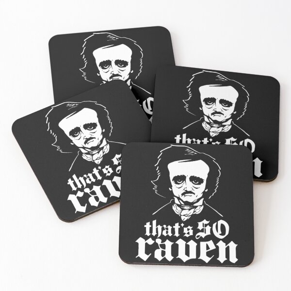 Item preview, Edgar Allan Poe So Raven Gift Fan designed and sold by SampoKataja.