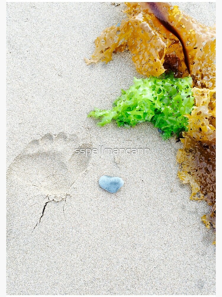 Footprint In The Sand by sspellmancann