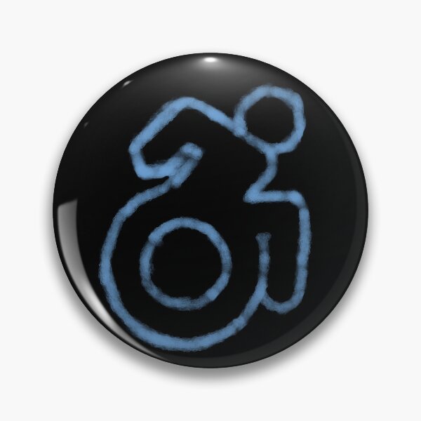 Item preview, Accessibility Logo (blue) designed and sold by O1RSH.