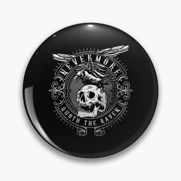 Item preview, Edgar Allan Poe The Raven Nevermore Distressed Gift designed and sold by SampoKataja.