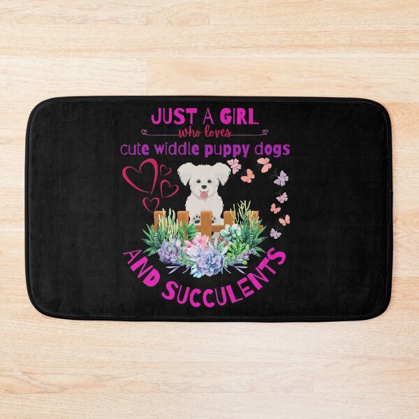 Item preview, Tshirt design for succulent lovers. Just a girl who loves dogs and succulents by dsrdirect designed and sold by dsrdirect.