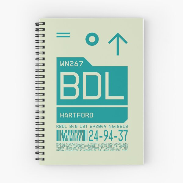 Item preview, Luggage Tag C - BDL Hartford Connecticut USA designed and sold by VoodooCircus.