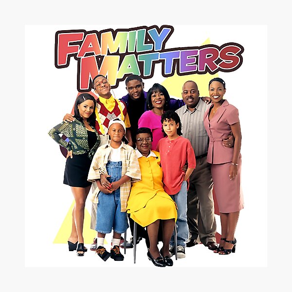 Item preview, FAMILY MATTERS TV SERIES  designed and sold by EvieKirton.