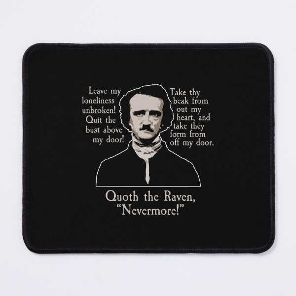 Item preview, Edgar Allan Poe The Raven Poem for Horror Fans designed and sold by SampoKataja.
