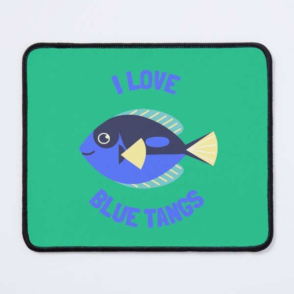Item preview, I Love Blue Tangs designed and sold by GasconyPassion.