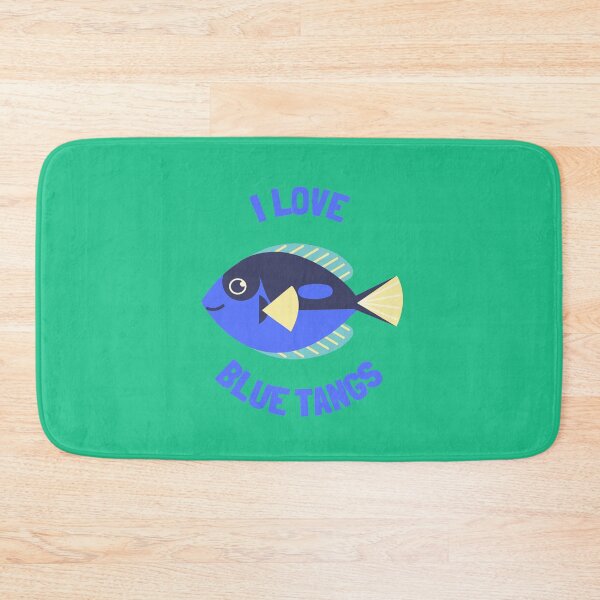 Item preview, I Love Blue Tangs designed and sold by GasconyPassion.