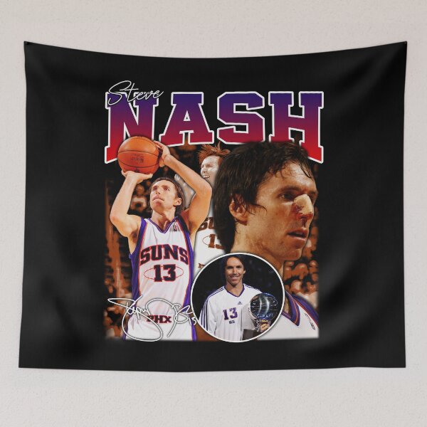 Item preview, Steve Nash Phoenix Basketball Legend MVP  Signature Vintage Retro 80s 90s Bootleg Rap Style designed and sold by LedanWyman.