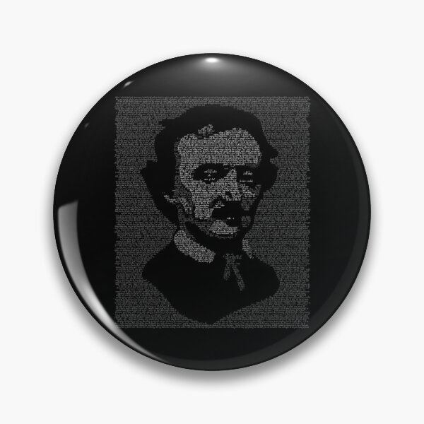 Item preview, Edgar Allan Poe The Raven Typography Portrait designed and sold by SampoKataja.