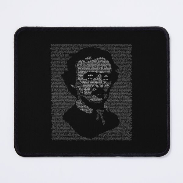 Item preview, Edgar Allan Poe The Raven Typography Portrait designed and sold by SampoKataja.