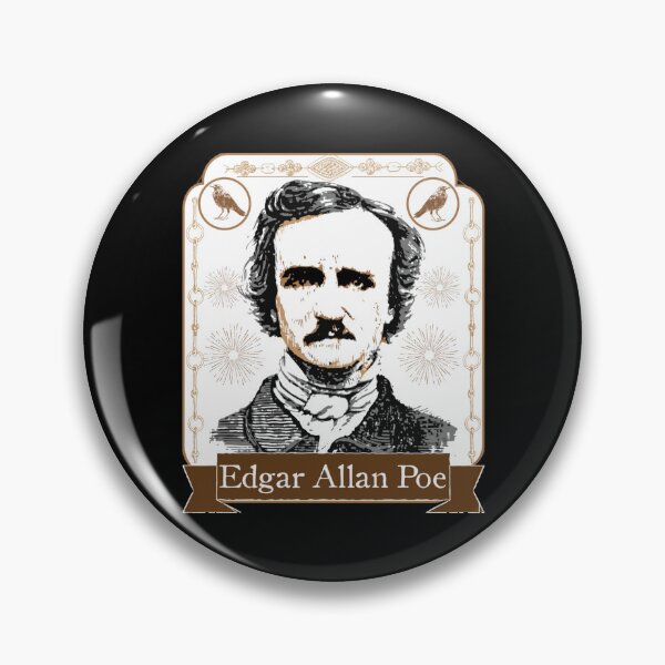 Item preview, Edgar Allan Poe Tribute Gift Fan designed and sold by SampoKataja.