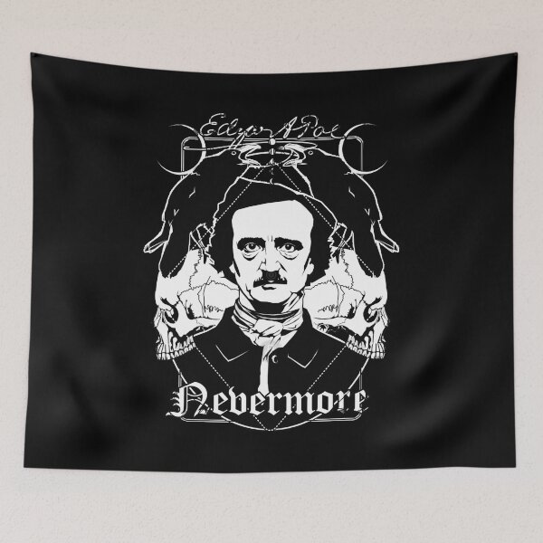Item preview, Edgar Allan PoeNevermore Art Gift designed and sold by SampoKataja.