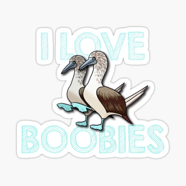 All kinds of Boobies, birds | Sticker