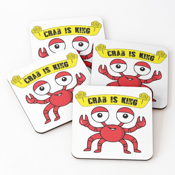 Item preview, Crab t-shirt, crab is king t-shirt and sitker design designed and sold by Billium Halder.