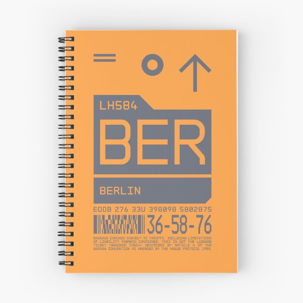 Item preview, Luggage Tag C - BER Berlin Germany designed and sold by VoodooCircus.