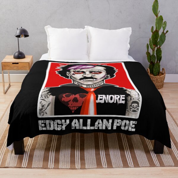 Item preview, Edgy Emo Allen Poe Gift Men Women designed and sold by SampoKataja.