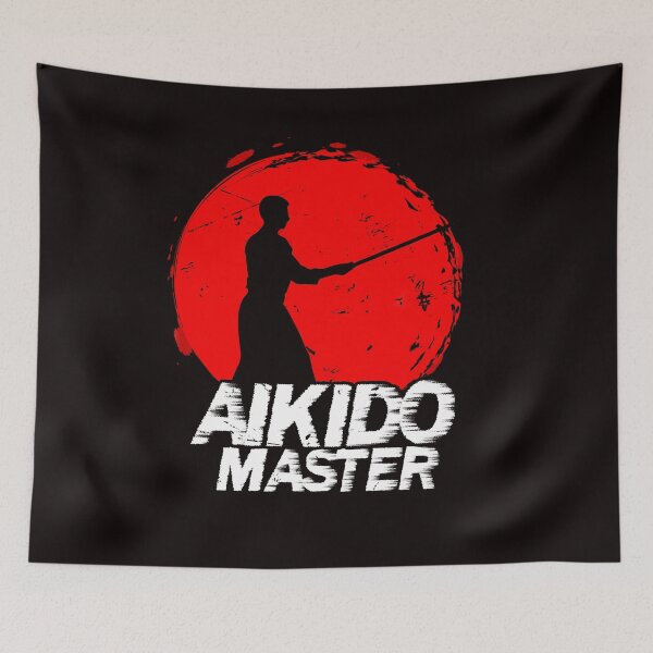 Item preview, Aikido Master Fight Martial Arts Fighter Self Defense Coach designed and sold by TomGiantDesigns.