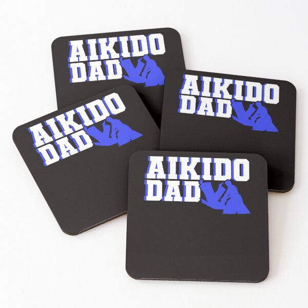 Item preview, Aikido Dad Father Fighter Martial Arts Fight Self Defense designed and sold by TomGiantDesigns.