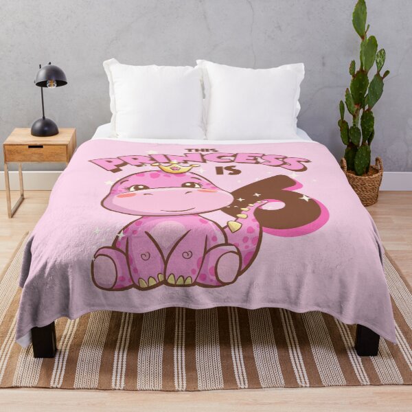 Item preview, This Princess is 6 Girls 6th Birthday Pink Dinosaur Party designed and sold by Irene Koh.