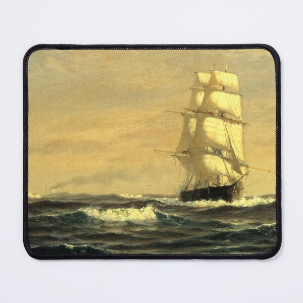 Item preview, Sailing ship off the coast of Maine! designed and sold by LifeSpice.