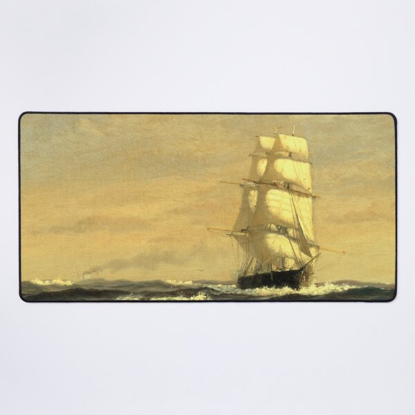 Item preview, Sailing ship off the coast of Maine! designed and sold by LifeSpice.
