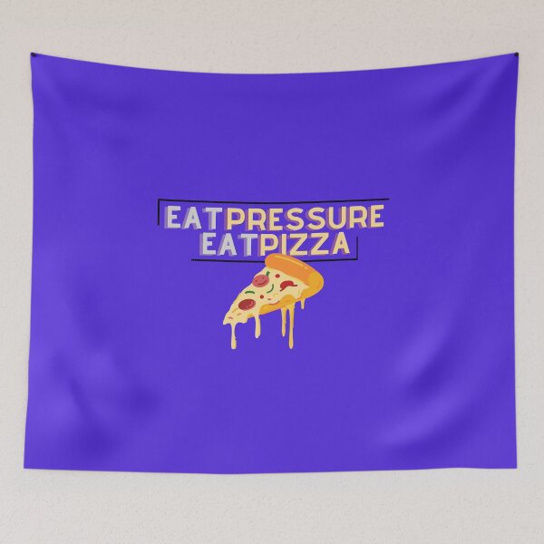 Item preview, Eat Pressure Eat Pizza designed and sold by GleamingGiant.