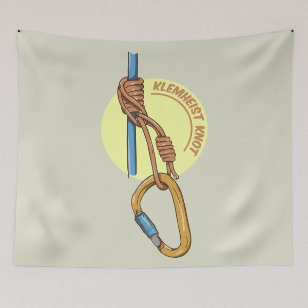 Item preview, Klemheist Prusik Knot Rock Climbing designed and sold by piedaydesigns.