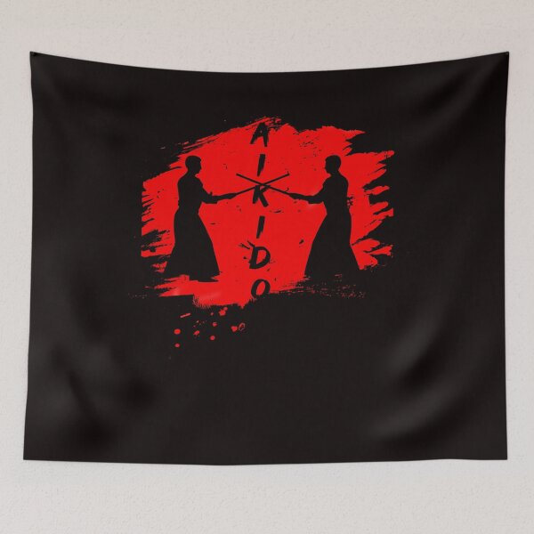 Item preview, Aikido Master Fighters Martial Arts Coach Fight Self Defense designed and sold by TomGiantDesigns.