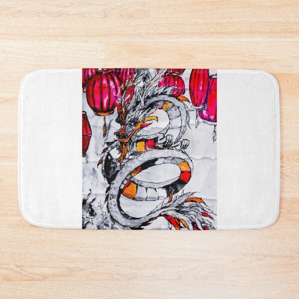 Item preview, Dragon, edited watercolour drawing by Marina Daniluka designed and sold by MariDaniArt.