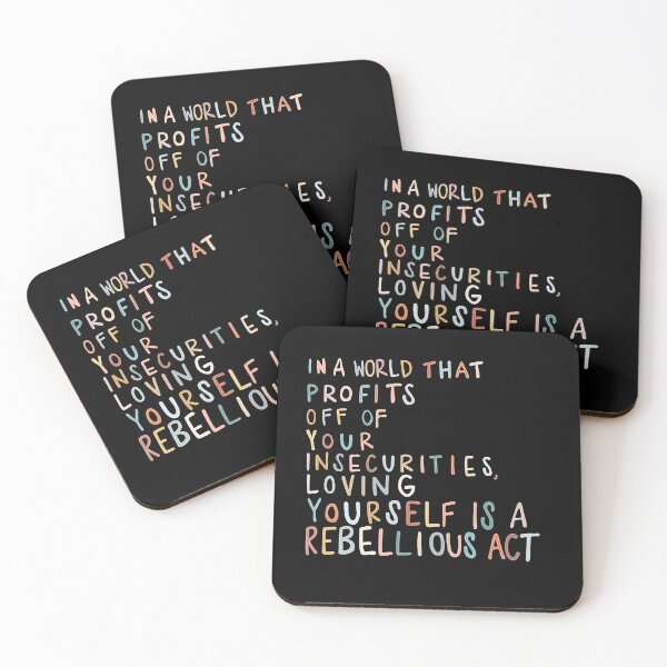 Item preview, Loving Yourself is a Rebellious Act  designed and sold by SpiralingMind.