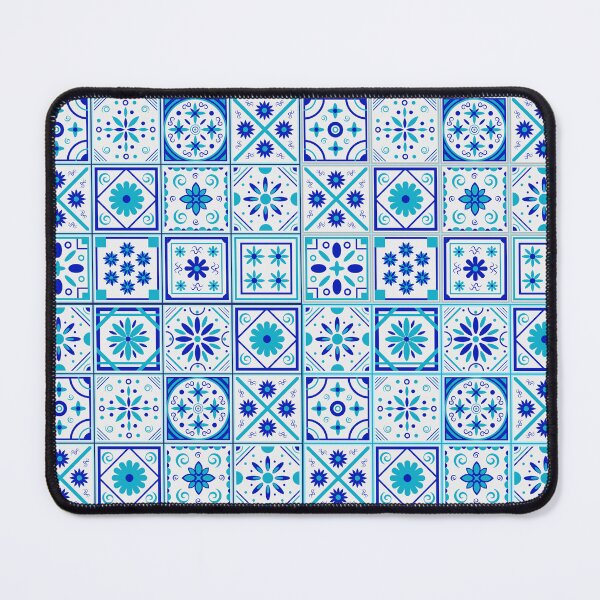 Item preview, Mediterranean OceanTile Print designed and sold by sunbeamstudios.