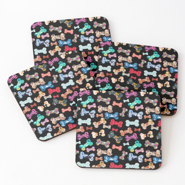 Item preview, Colorful dog bones designed and sold by FGCART.